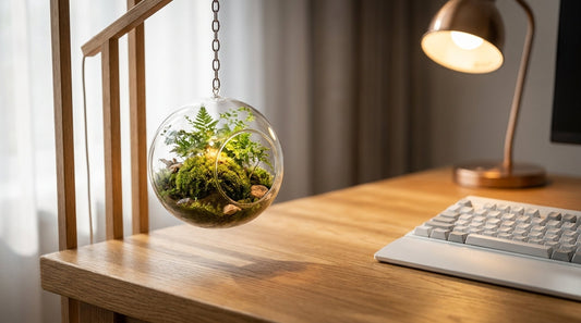 Aeris — The Floating Terrarium Desk Centerpiece