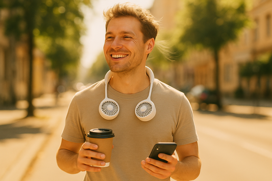 BreezeCollar — Hands-Free Portable Neck Fan